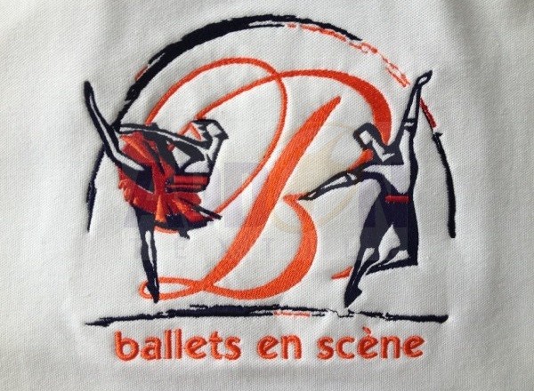 Embroidery on t shirt