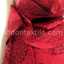 Découpe de tissu au laser